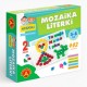 018691 ALEXANDER ZABAWKA EDUKACYJNA MOZAIKA LITERKI WPINANKA