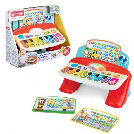 553217 SMILY PLAY PIANINKO DLA MALUSZKA KEYBOARD DZIECI MUZYCZNA KLAWISZE