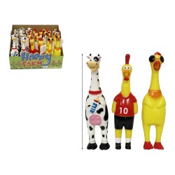 489780 GUMOWE ZWIERZĄTKO PISZCZEK 23CM GAZELO