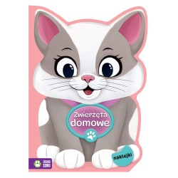 880174 KOLOROWANKA NA TROPIE KOLORÓW. ZWIERZĘTA DOMOWE ZIELONA SOWA