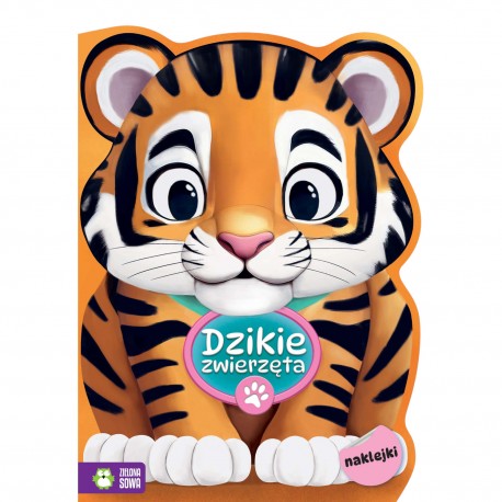 880167 KOLOROWANKA NA TROPIE KOLORÓW. DZIKIE ZWIERZĘTA ZIELONA SOWA