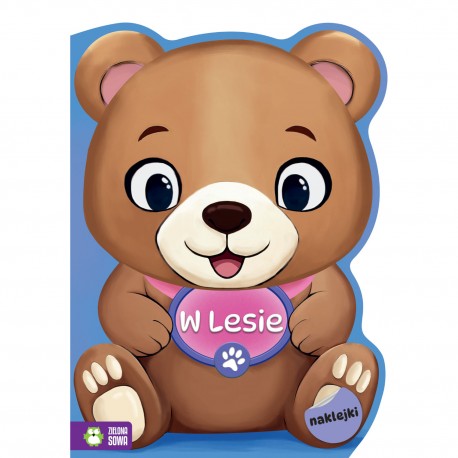 880150 KOLOROWANKA NA TROPIE KOLORÓW. W LESIE ZIELONA SOWA