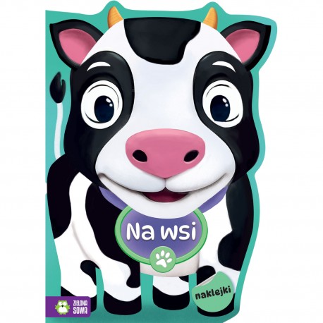 880143 KOLOROWANKA NA TROPIE KOLORÓW. NA WSI ZIELONA SOWA