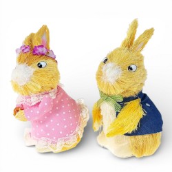 358966 ZAJĄC WIELKANOCNY SŁOMIANY ADAR