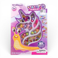 466807 ZESTAW PIĘKNOŚCI KORALIKI DO NAWLEKANIA ŚLIMAK BIGTOYS