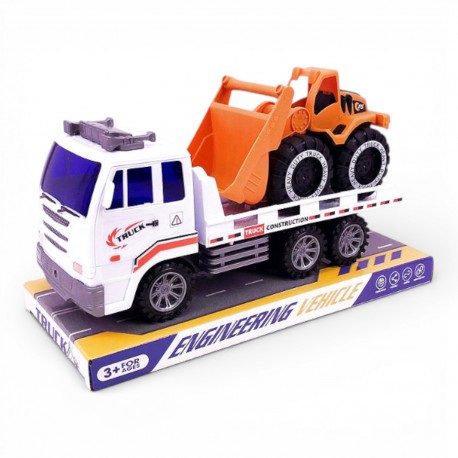 461291 POJAZD LAWETA ZE SPYCHACZEM BIGTOYS