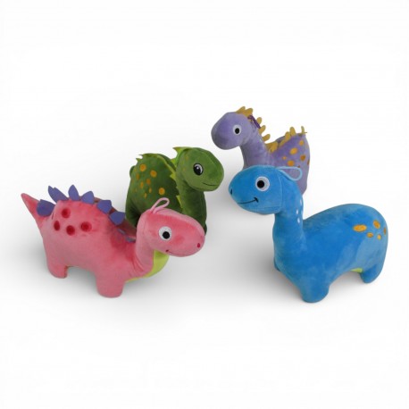162151 PLUSZAK PLUSZOWY DINOZAUR KOLOROWY 30 CM SUN-DAY