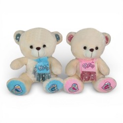 164476 PLUSZAK PLUSZOWY MIŚ Z SZALIKIEM 30CM SUN-DAY