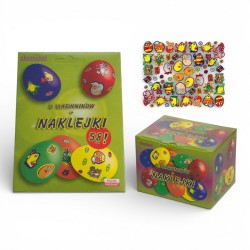 200083 KOSZULKI NAKLEJKI BARWNIKI NA JAJKA WIELKANOCNE 7&7