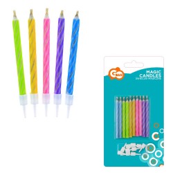 624332 GODAN ŚWIECZKI NA TORT MAGICZNE NIEGASNĄCE 10 SZTUK