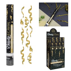 167740 KONFETTI PNEUMATYCZNE B&C ZŁOTE SERPENTYNY 40 CM GODAN