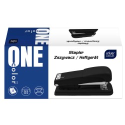 388681 ZSZYWACZ BIUROWY ONE COLOUR CZARNY INTERDRUK