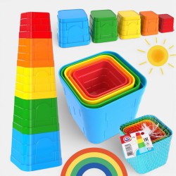 605385 PIRAMIDA PROSTOKĄTY WIEŻA TECHNOK