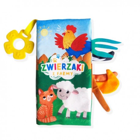 980799 KSIĄŻECZKA SENSORYCZNA ZWIERZAKI Z FARMY SKRZAT