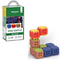 908198 MARIOINEX KLOCKI MINI WAFLE BLOCKS 70 EL