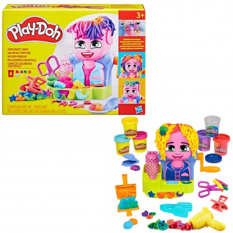 200983 CIASTOLINA PLAY-DOH SALON FRYZJERSKI ZESTAW Z AKCESORIAMI