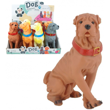 521558 PIES GUMOWY W DISLAYU 8SZT MIX