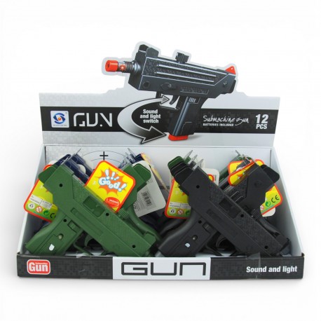 311548 PISTOLET REWOLWER ŚWIATŁO DŹWIĘK DROMADER