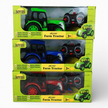 029410 TRAKTOR NA RADIO W PUDEŁKU DROMADER