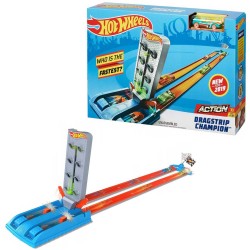 713848 HOT WHEELS ACTION RYWALIZACJA MISTRZÓW ZESTAW WYSCIG MISTRZÓW + AUTKO