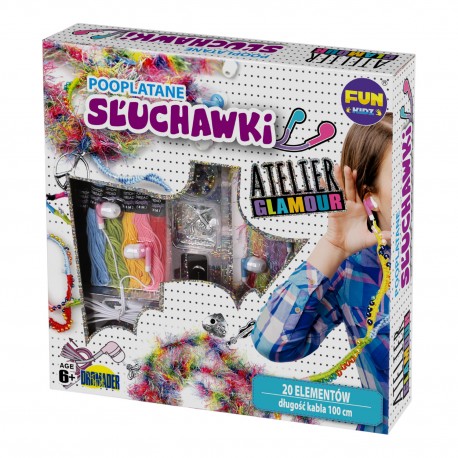 026969 ATELIER GLAMOUR POPLĄTANE SŁUCHAWKI DROMADER