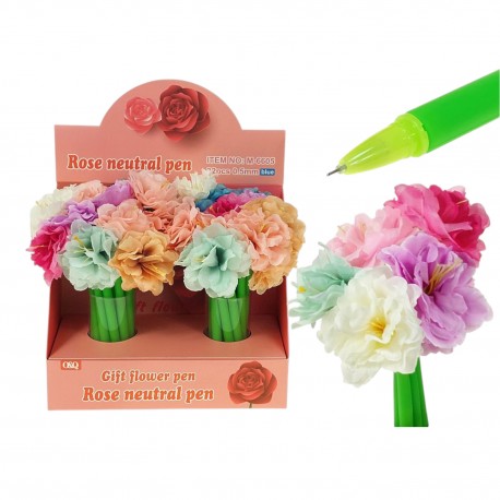 628366 DŁUGOPIS Z ROŻĄ GIĘTKI W TUBIE ADAR