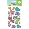 026713 HAPPY COLOR NAKLEJKI WIELOKROTNEGO UŻYTKU DINOZAURY 20x10 GDD