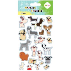 026652 HAPPY COLOR NAKLEJKI WIELOKROTNEGO UŻYTKU PIESKI 20x10 GDD