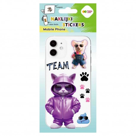 035791 HAPPY COLOR NAKLEJKI NA TELEFON COOL TEAM GDD