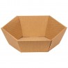 961410 KOSZ PREZENTOWY SZEŚCIOKĄTNY KRAFT NATURALNY GM-KP-5 36 cm PAW S.C.