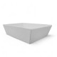961533 KOSZ PREZENTOWY KRAFT BIAŁY OP-KW-1 21x17x7 cm PAW S.C.