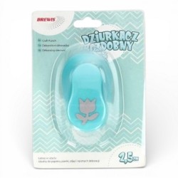 700341 DZIURKACZ OZDOBNY TULIPAN 2,5 cm BREWIS