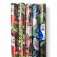757487 PAPIER PREZENTOWY OZDOBNY KWIATY 200x70 POLMAK