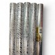 044173 PAPIER PREZENTOWY OZDOBNY SREBRNY METALICZNY MIX WZORÓW 200x70 POLMAK