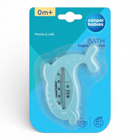 854499 CANPOL TERMOMETR KĄPIELOWY DELFIN NIEBIESKI