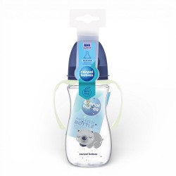 881686 CANPOL BUTELKA SZEROKA ANTYKOLKOWA ZE ŚWIECĄCYMI UCHWYTAMI EASYSTART ML SLEEPY KOALA