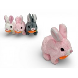 494883 PLUSZOWY KRÓLIK Z MARCHEWKĄ NA BATERIE GAZELO