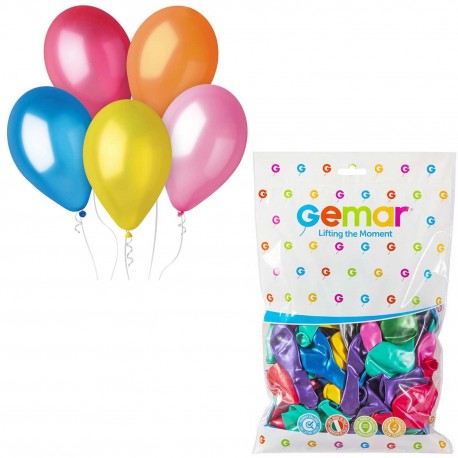 094916 BALONY G90 100 SZT. FIOLETOWE LAWENDOWE PASTELOWE 10" GODAN