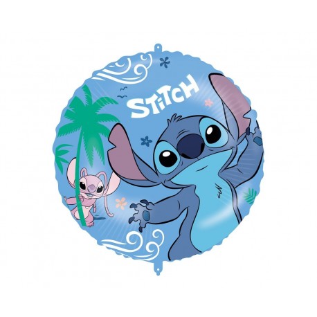969182 BALON FOLIOWY STITCH & ANGEL DISNEY 46 CM GODAN