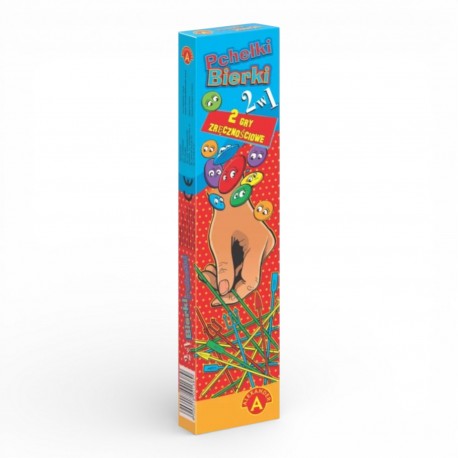 013580 ALEXANDER GRA ZRĘCZNOŚCIOWA 2W1 BIERKI PCHEŁKI