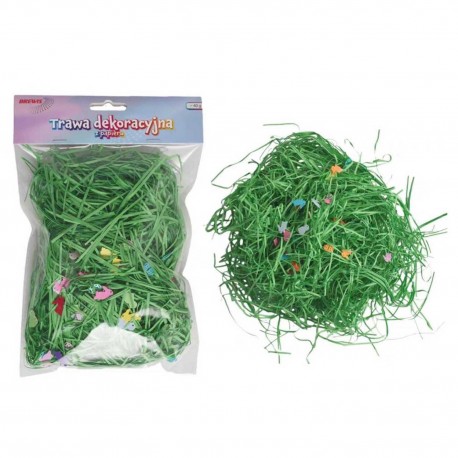 708712 TRAWA DEKORACYJNA Z PAPIERU 40G WIELKANOC BREWIS