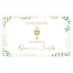 793633 ZAPROSZENIE NA KOMUNIĘ ARMIN STYLE