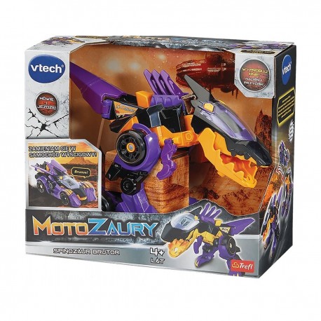 61943 TREFL VTECH MOTOZAURY SPINOZAUR BRUTOR DINOZAUR