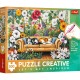 37562 TREFL PUZZLE 500EL. CREATIVE KOCIA ORANŻERIA