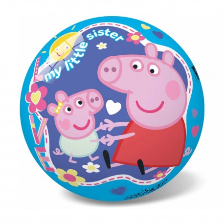 133371 PIŁKA GUMOWA DORA POZNAJE ŚWIAT 23 CM BEST MS TOYS