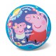 133388 PIŁKA GUMOWA ŚWINKA PEPPA 14 CM BEST MS TOYS