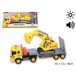 976127 AUTO LAWETA Z KOPARKĄ ŚWIATŁO DŹWIĘK GAZELO