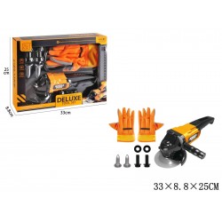 491202 ZESTAW NARZĘDZI NARZĘDZIA SZLIFIERKA + RĘKAWICE GAZELO