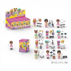 484594 LALKA MINI Z AKCESORIAMI W KARTONIKU GAZELO