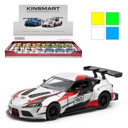 526849 KINSMART TOYOTA GR SUPRA RACING CONCEPT 1:36 4 KOLORY TRIFOX